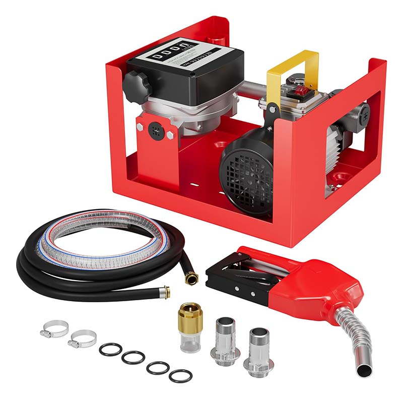 カウンターと自動ノズルを備えた電動ディーゼル燃料移送ポンプ