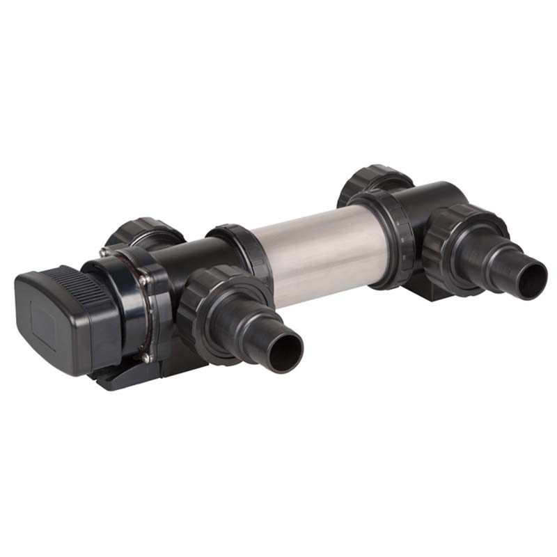 内部にステンレス鋼の反射板を備えた水処理用 UV 滅菌器