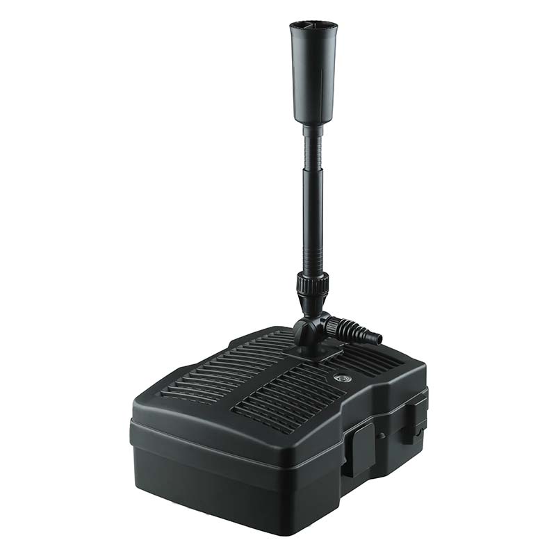 さまざまなノズルを備えた WaterFall 魚の池噴水ポンプ